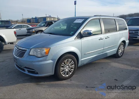 2013 Chrysler Town & Country Touring-L from USA, damaged, VIN 2C4RC1CG8DR651689